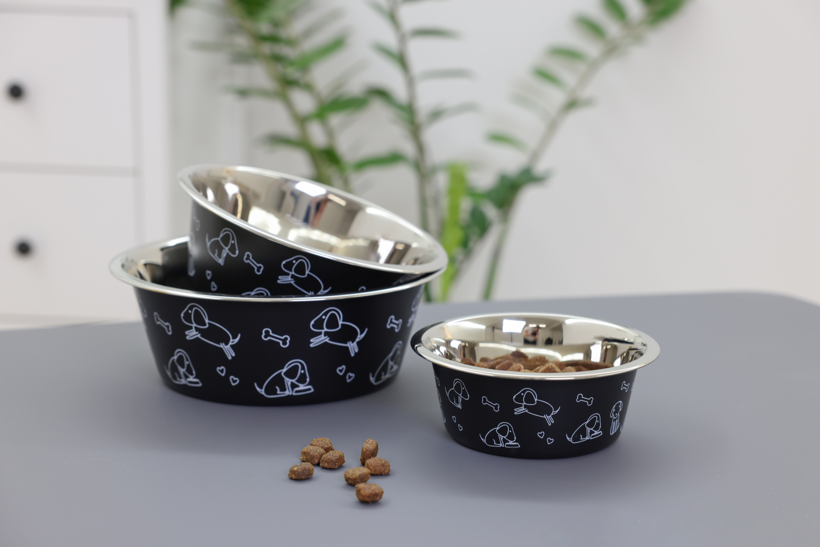 Kerbl Pet Stainless Steel Bowl Ciotola Cane Inox