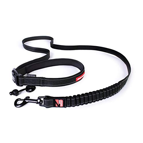 EzyDog Road Runner guinzaglio corsa cane mani libere nero