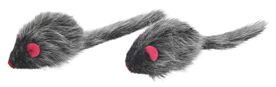 Kerbl Furry Mouse Langhaar Topo Gioco Gatto Peloso