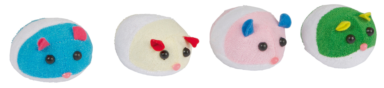 Kerbl Pet Cat Toy Terry Cloth Mouse topo a carica per gatti