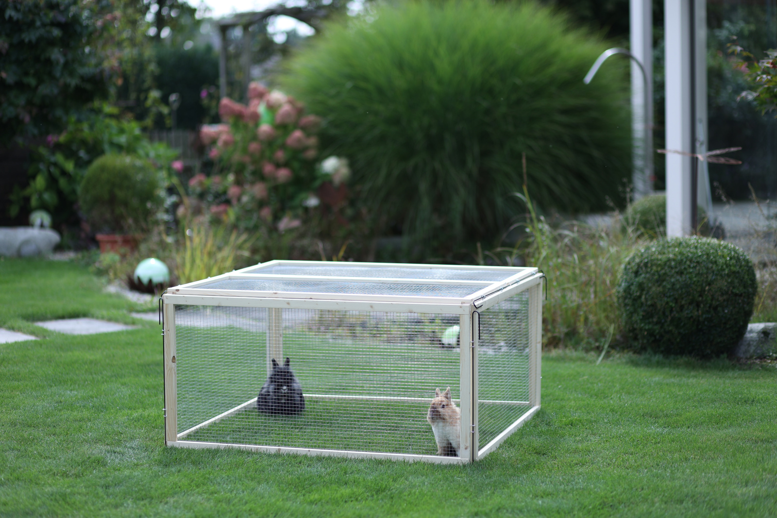 Kerbl Pet Outdoor Pen Vario recinto legno conigli 6 elementi
