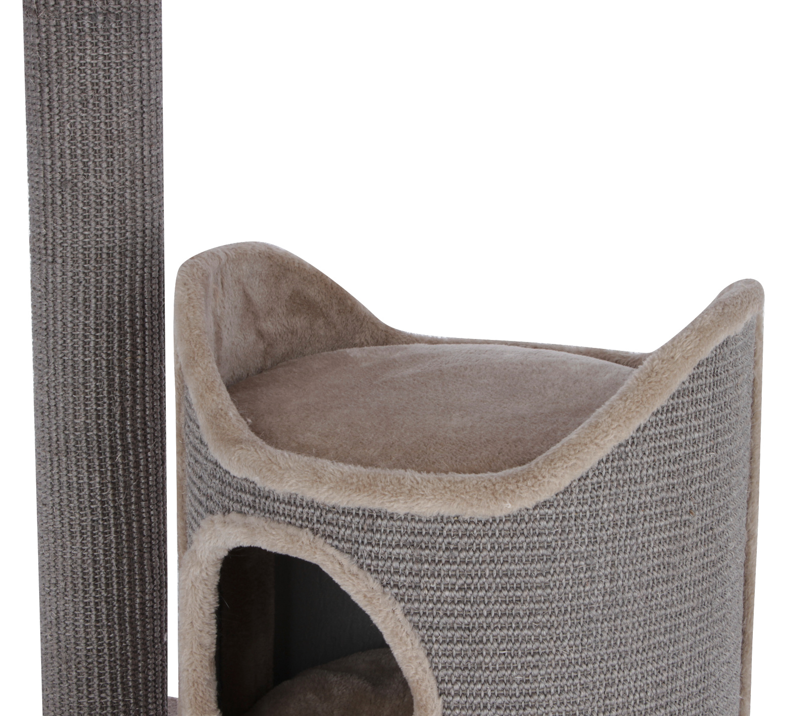 Kerbl Pet Tiana tiragraffi gatto botte sisal con cuscini