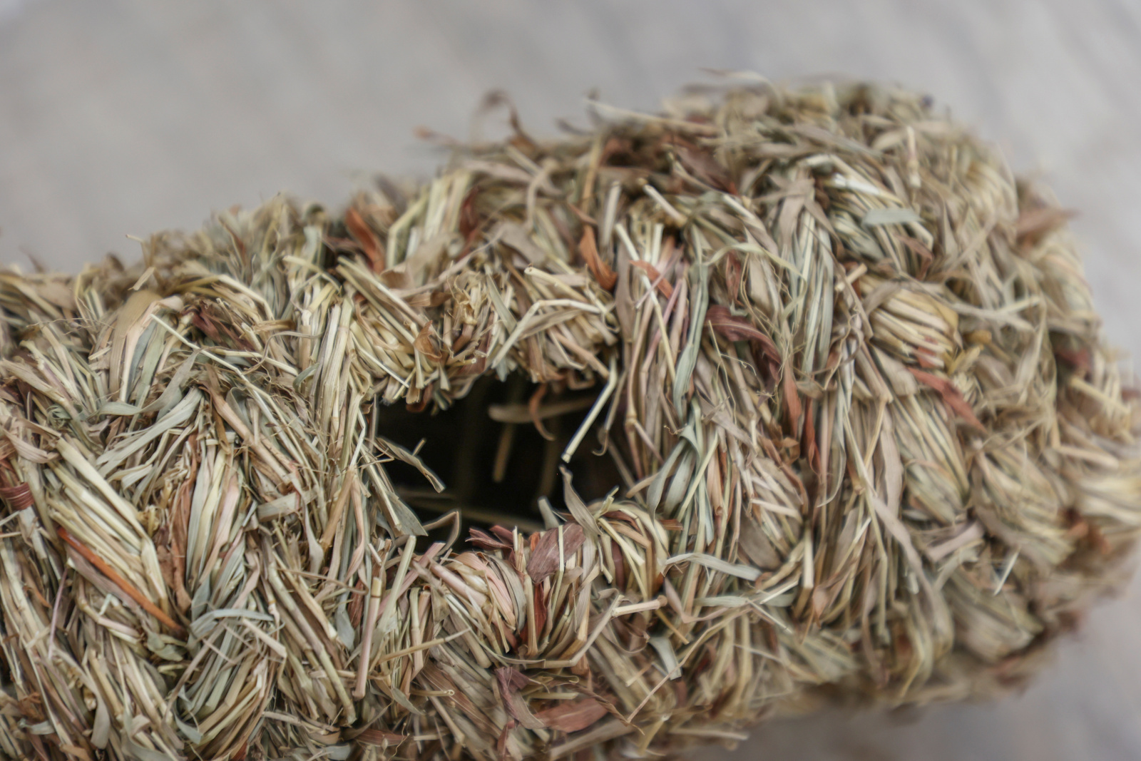 Kerbl Pet Tubo Erba Naturale 6 Fori per Criceti e Topi