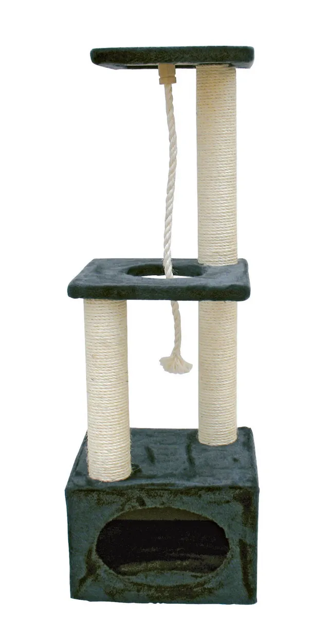 Kerbl Platin Pro Albero Tiragraffi per Gatti con Cuccia Sisal