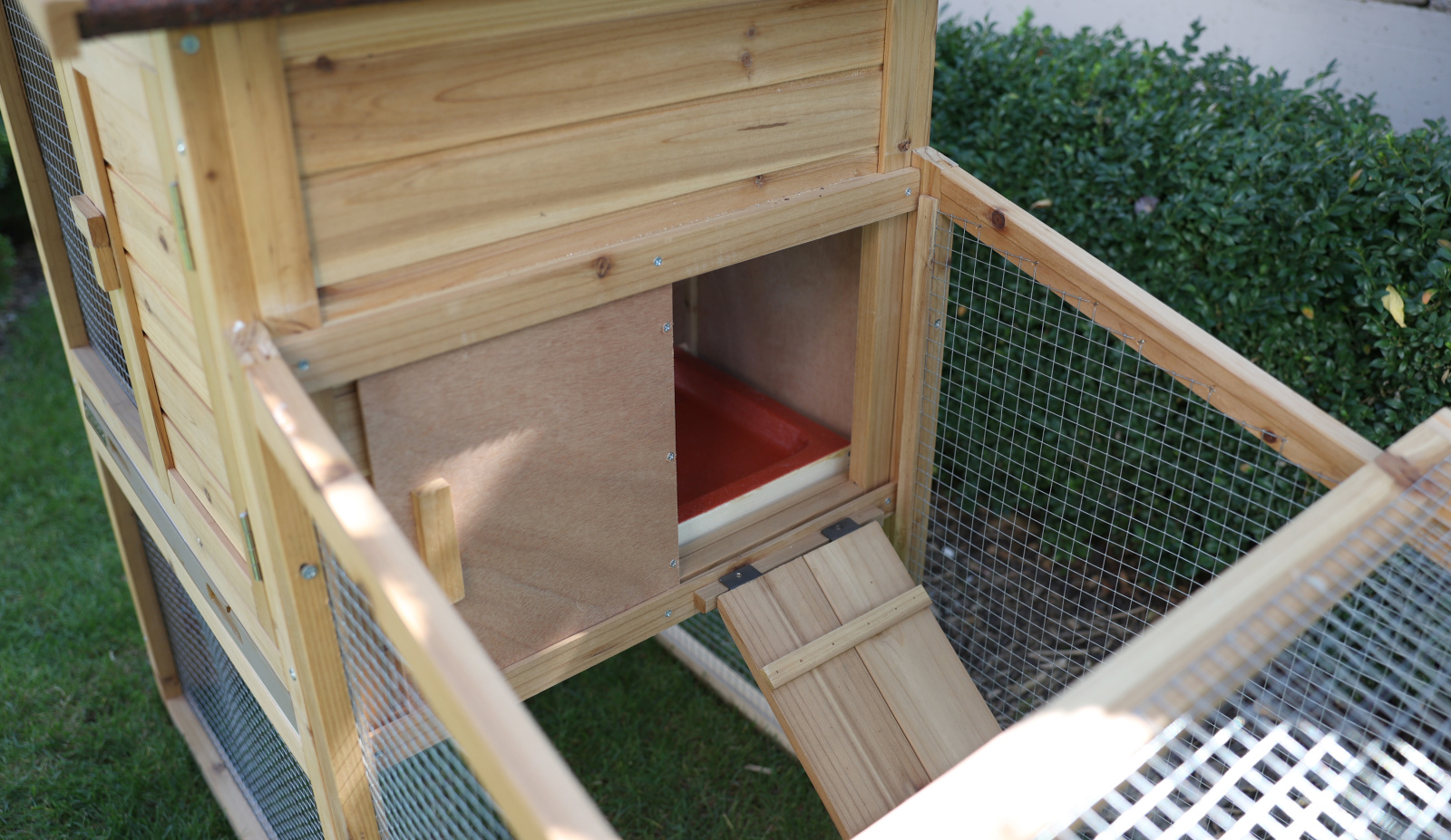 Kerbl Pet Freetime Casa per Roditori con Recinto Legno Verniciato