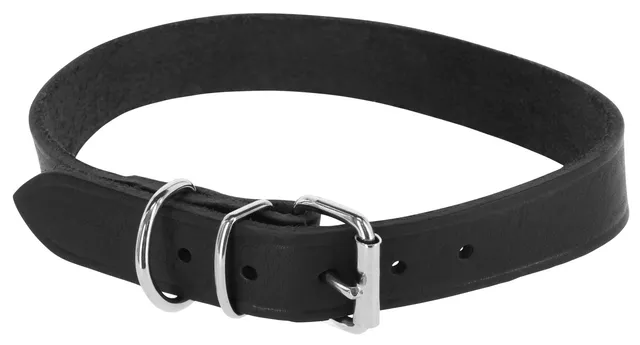 Kerbl Pet Tuscany collare cane pelle cuoio