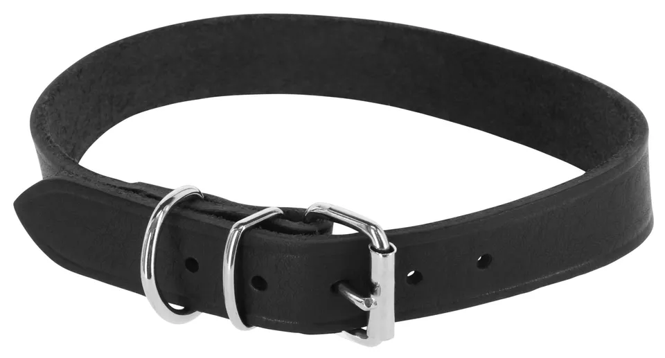 Kerbl Pet Tuscany collare cane pelle cuoio