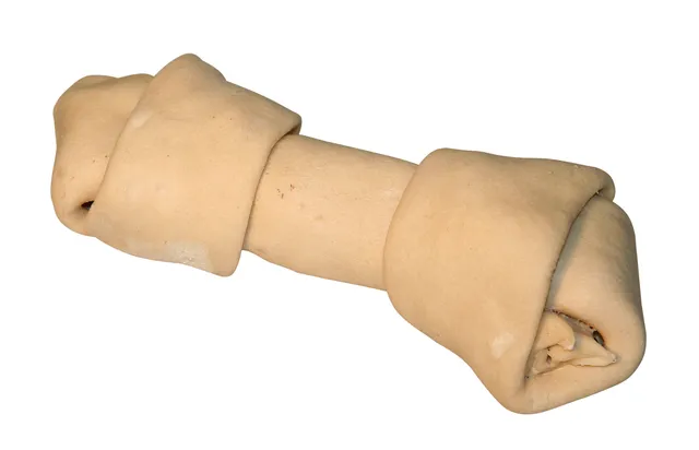 Kerbl Pet Rawhide Knot osso masticabile pelle bovina cane