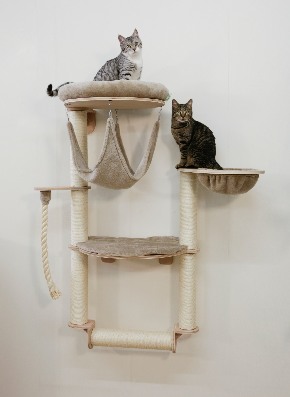 Kerbl Cat Scratch Dolomit Grappa Pro tiragraffi da parete legno
