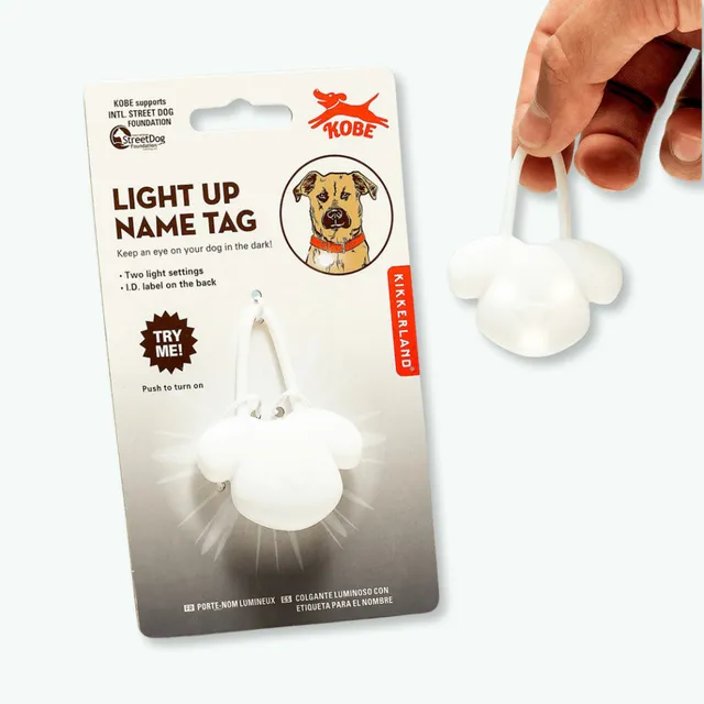 Dog with a Mission Light Up medaglietta luminosa cane