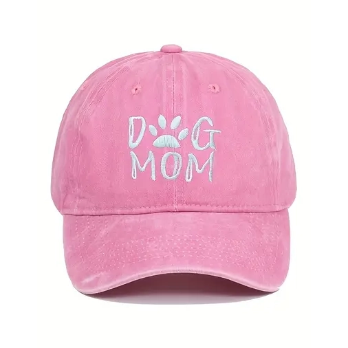 Toscani Gadget Cappellino Visiera Dog Mom Dog Dad Cotone