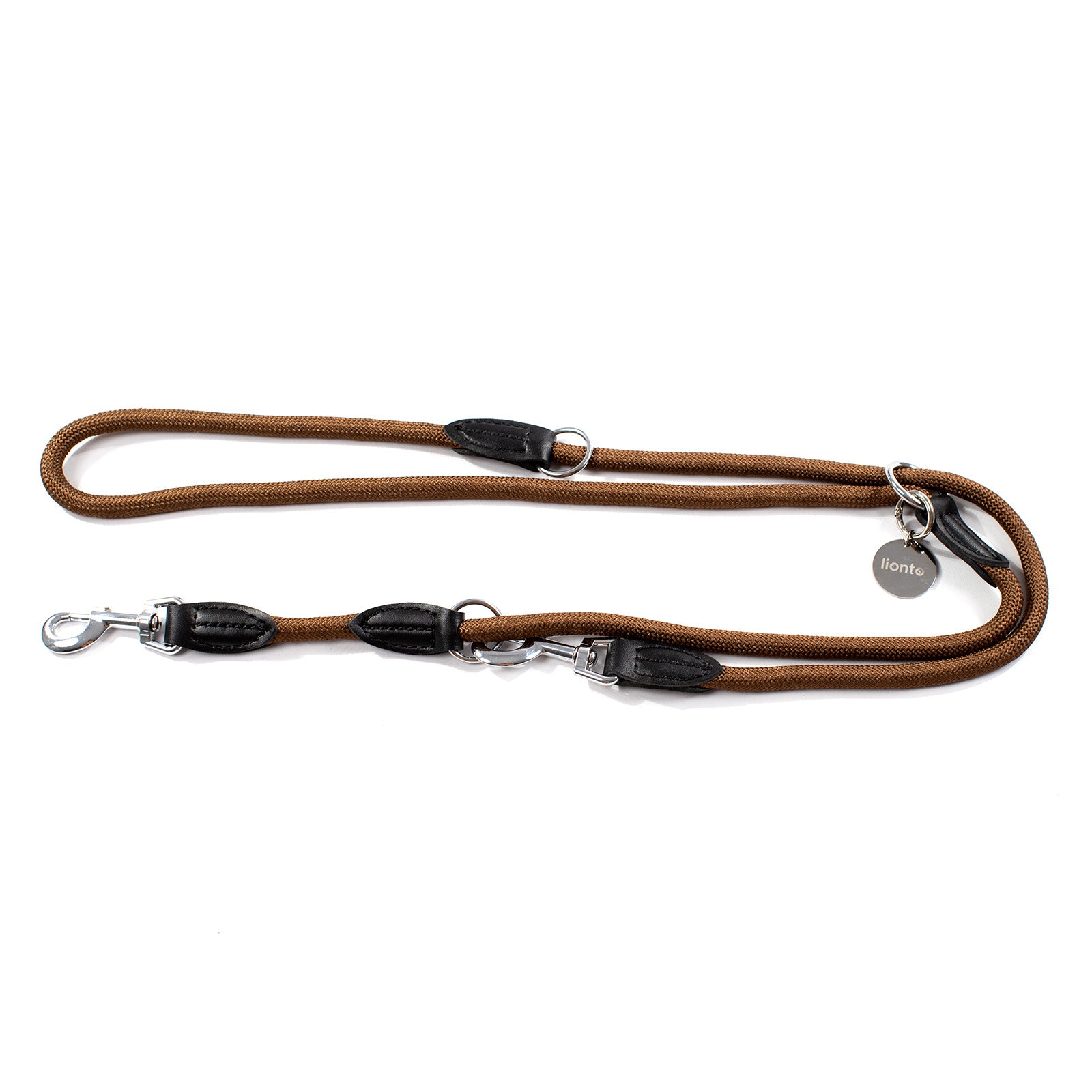 Lionto Hunde-Spaziergang guinzaglio regolabile 200 cm nylon blu