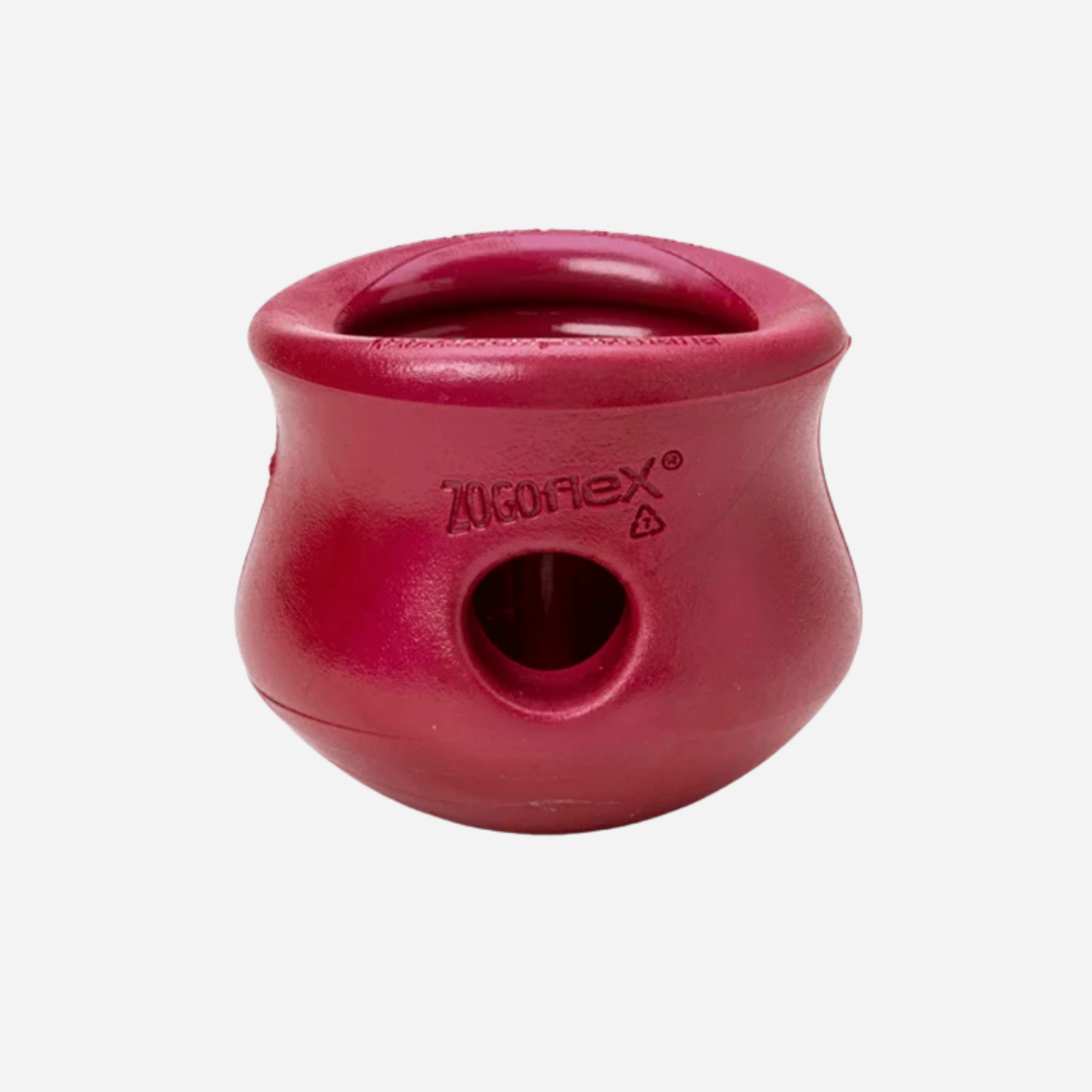 West Paw Toppl Red Ruby puzzle giocattolo cane rosso resistente