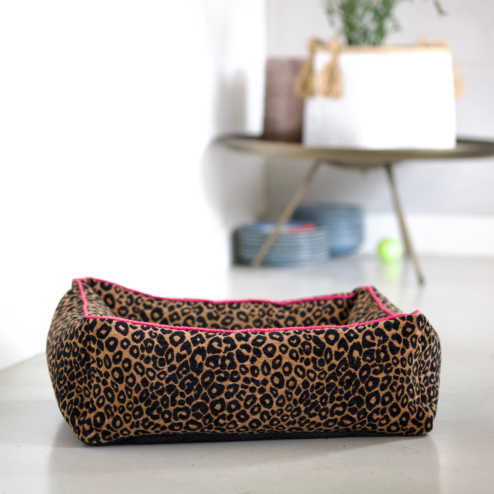 Dog with a Mission Lazy Leopard cuccia cane S leopardo