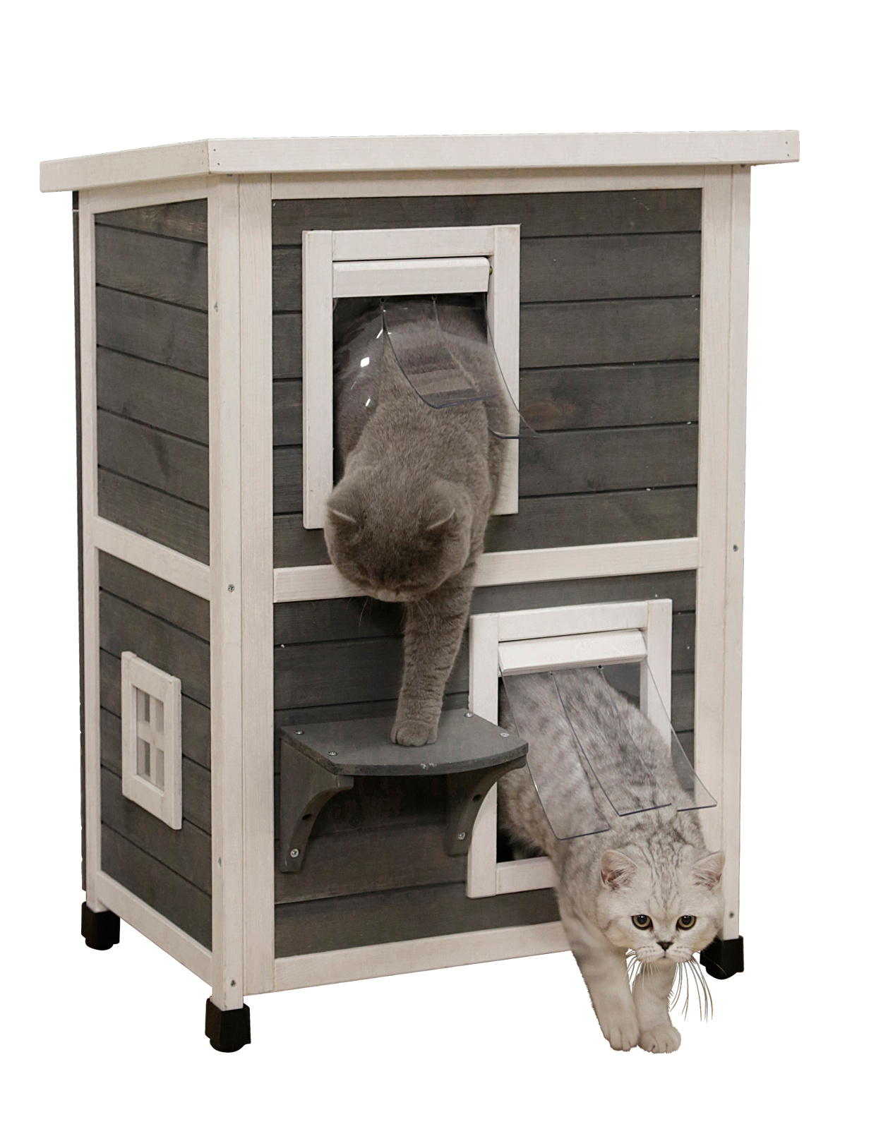 Kerbl Family Cat House casetta gatto esterno 2 piani