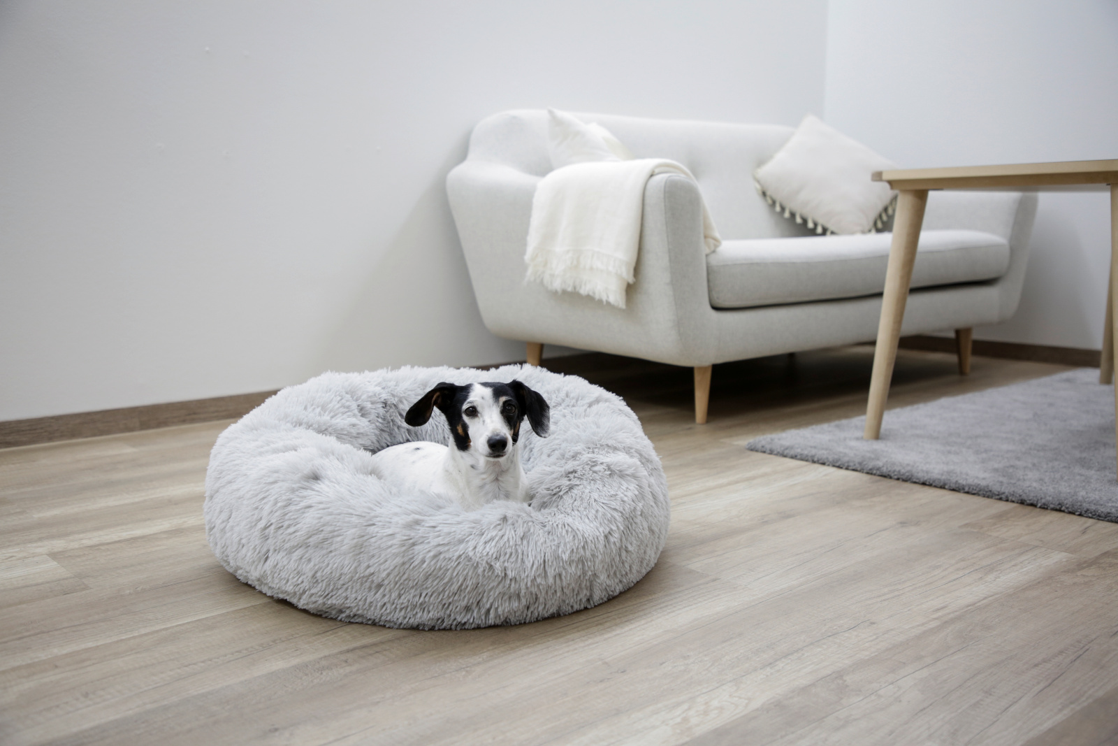 Kerbl Pet Snugly Bed Fluffy cuccia ciambella cani gatti