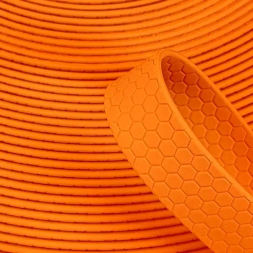 Toscani Fettucce & Nastri Exa Esagonale fettuccia arancio fluo 20mm