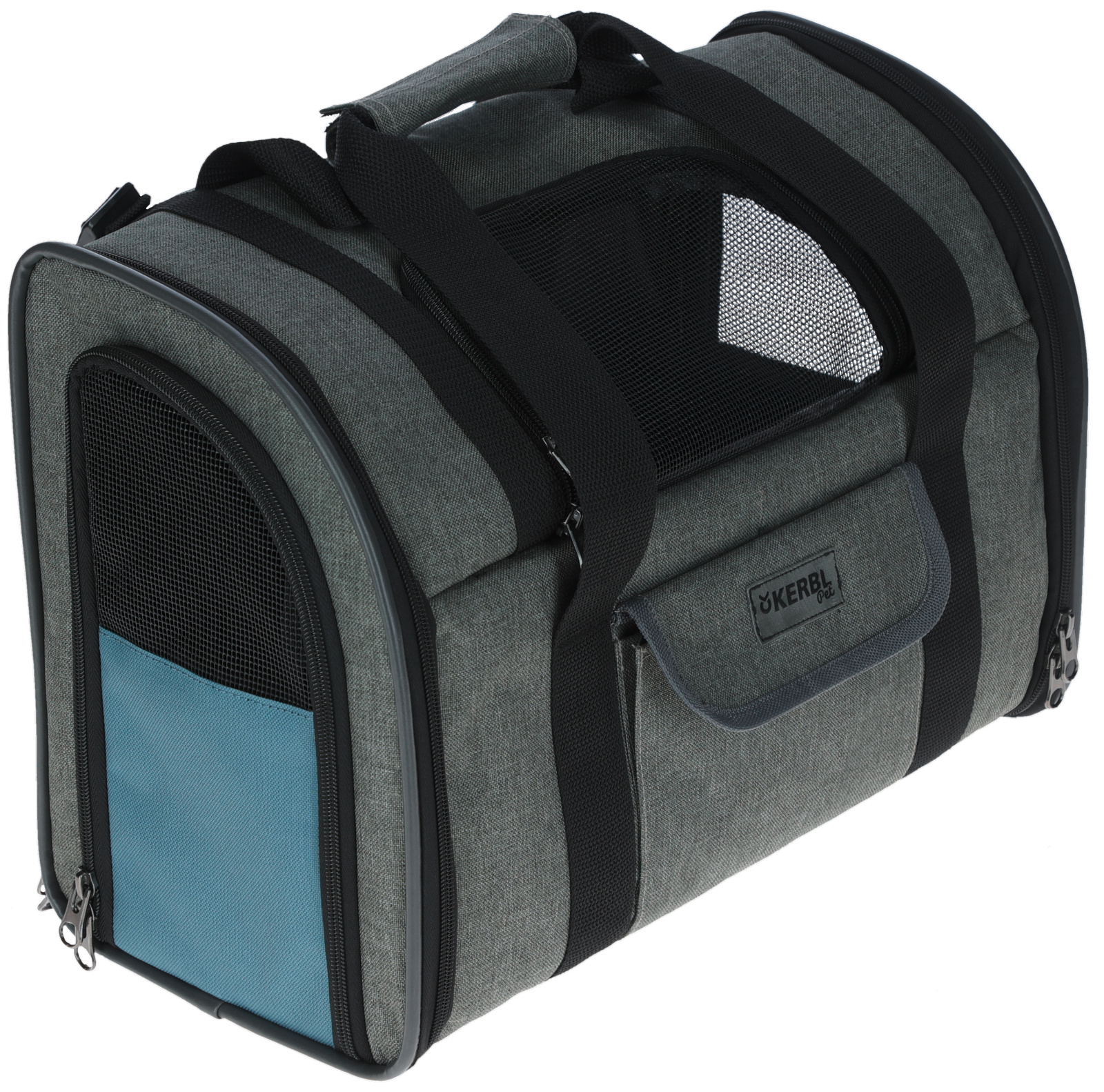 Kerbl Vacation Zaino Trasporto Cane Gatto Oxford