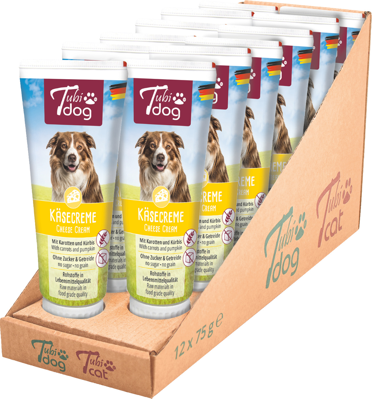 Kerbl Pet Tubidog crema formaggio snack cane Edam
