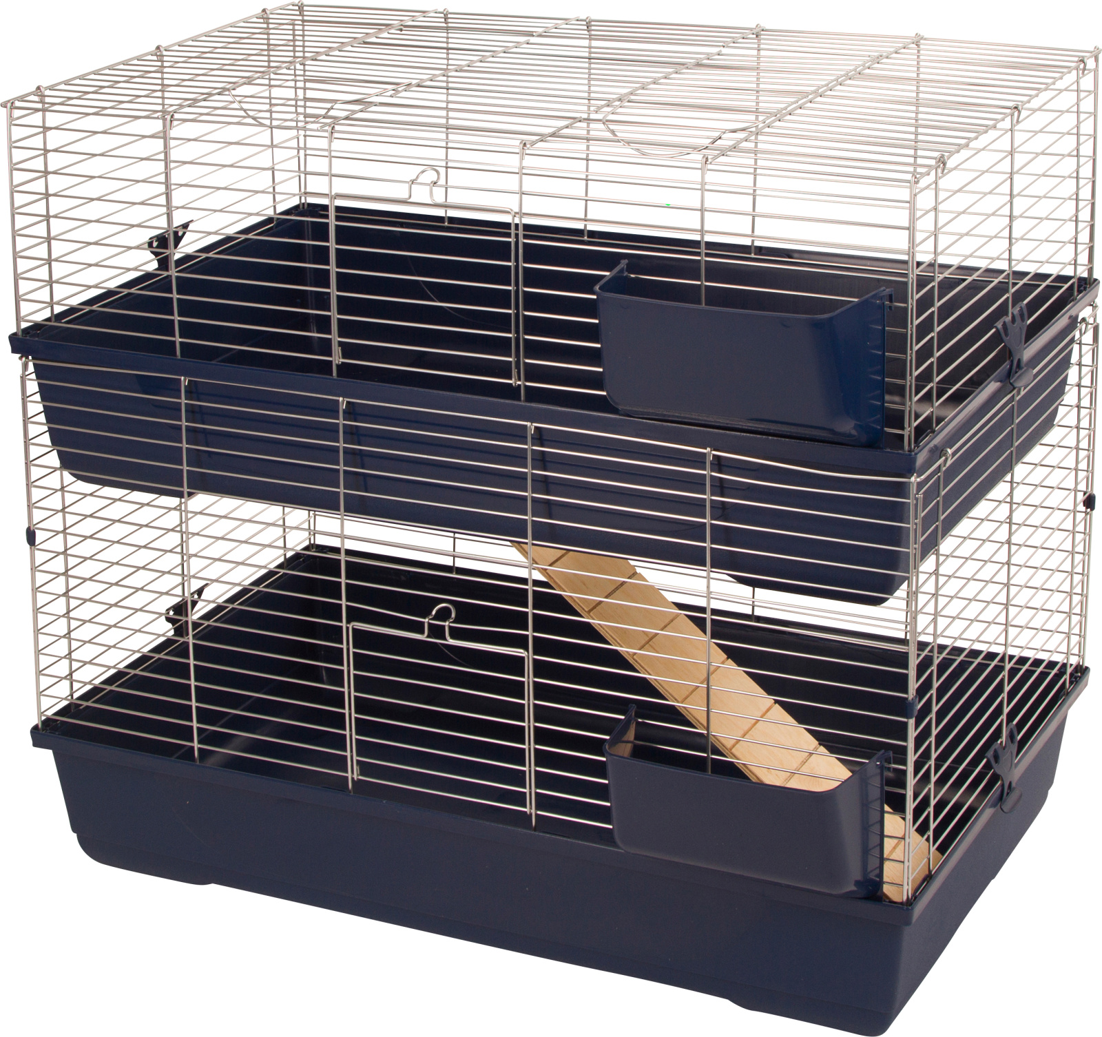 Kerbl Pet Maxi Baldo Twin gabbia roditori 2 piani rastrelliera