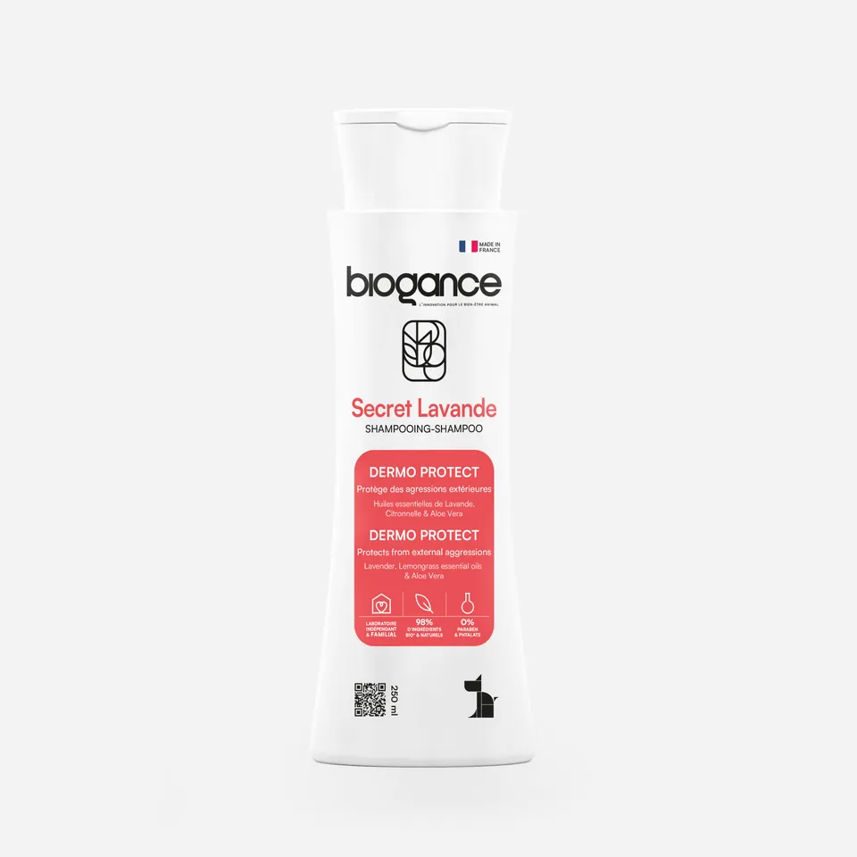 Biogance Secret Lavande shampoo cane lavanda protettivo delicato