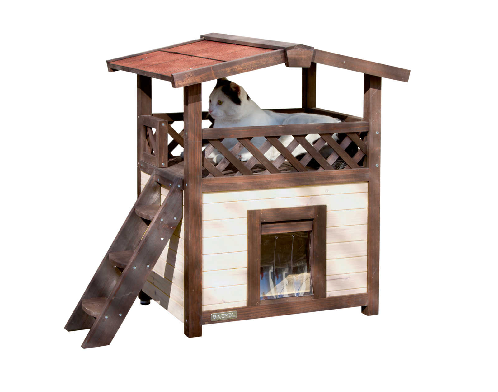Kerbl Pet 4-Seasons Deluxe Cuccia Gatto Esterno Riscaldabile