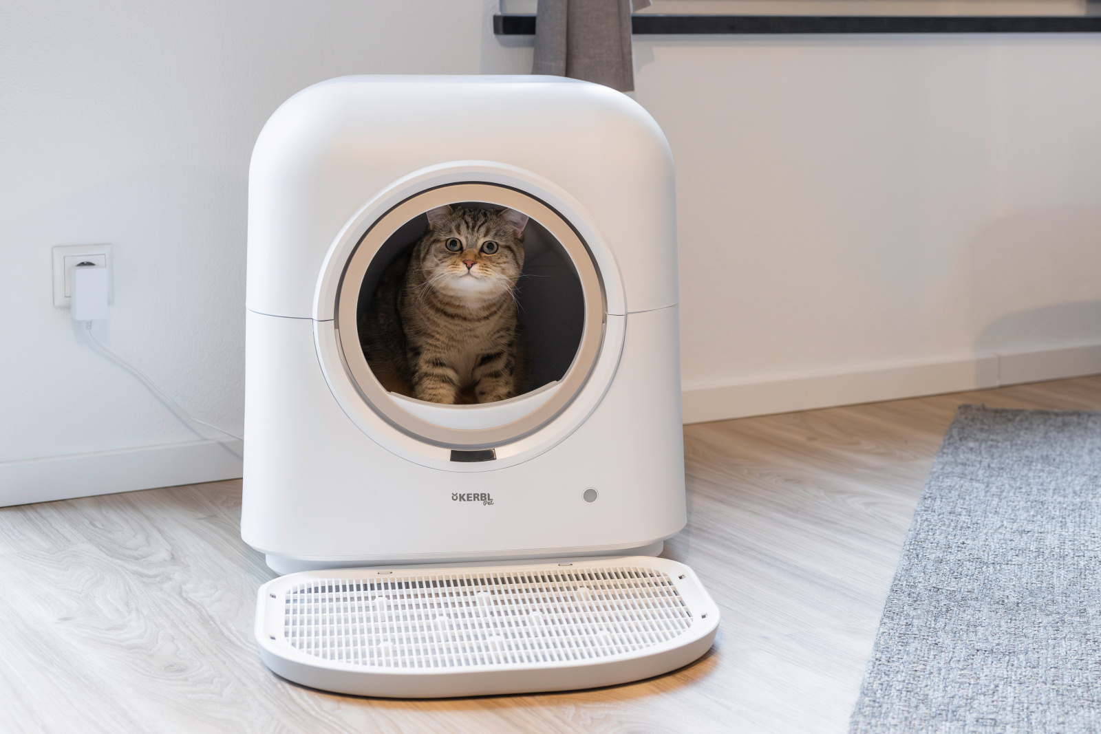 Kerbl Pet Smart Cat Litter Box lettiera autopulente app 6 L