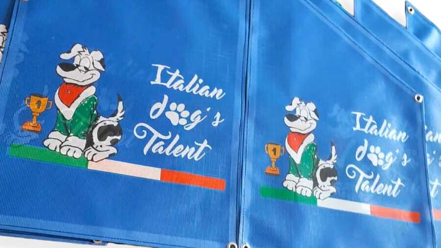 Toscani Gadget Antine Personalizzate Salti Agility Cane Mesh