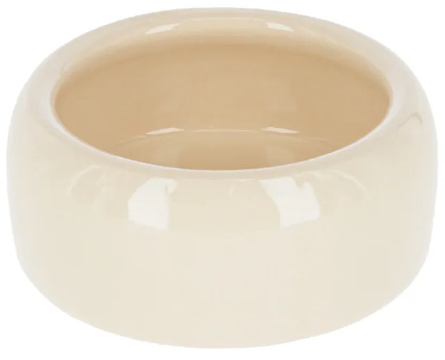 Kerbl Pet Stone Crock ciotola in gres per roditori bordo cavo