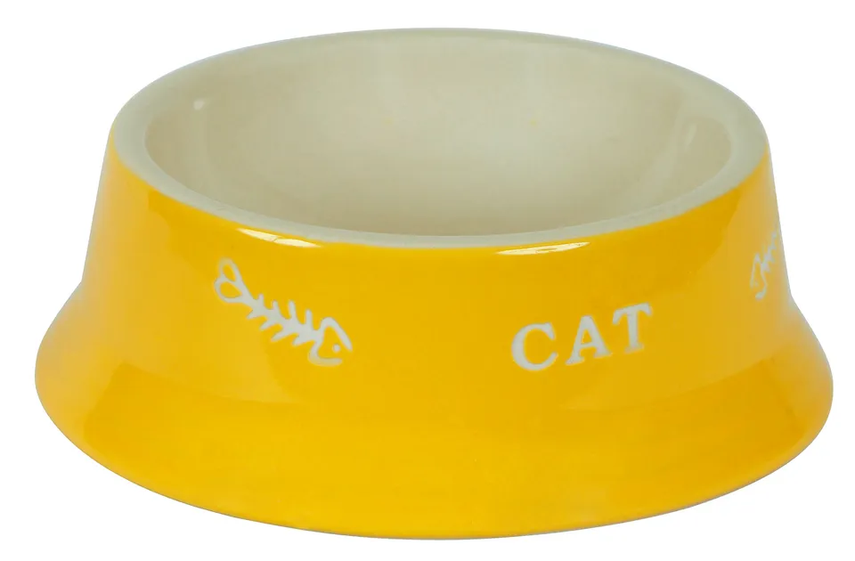 Kerbl Pet Ceramic Bowl ciotola ceramica gatto con motivo