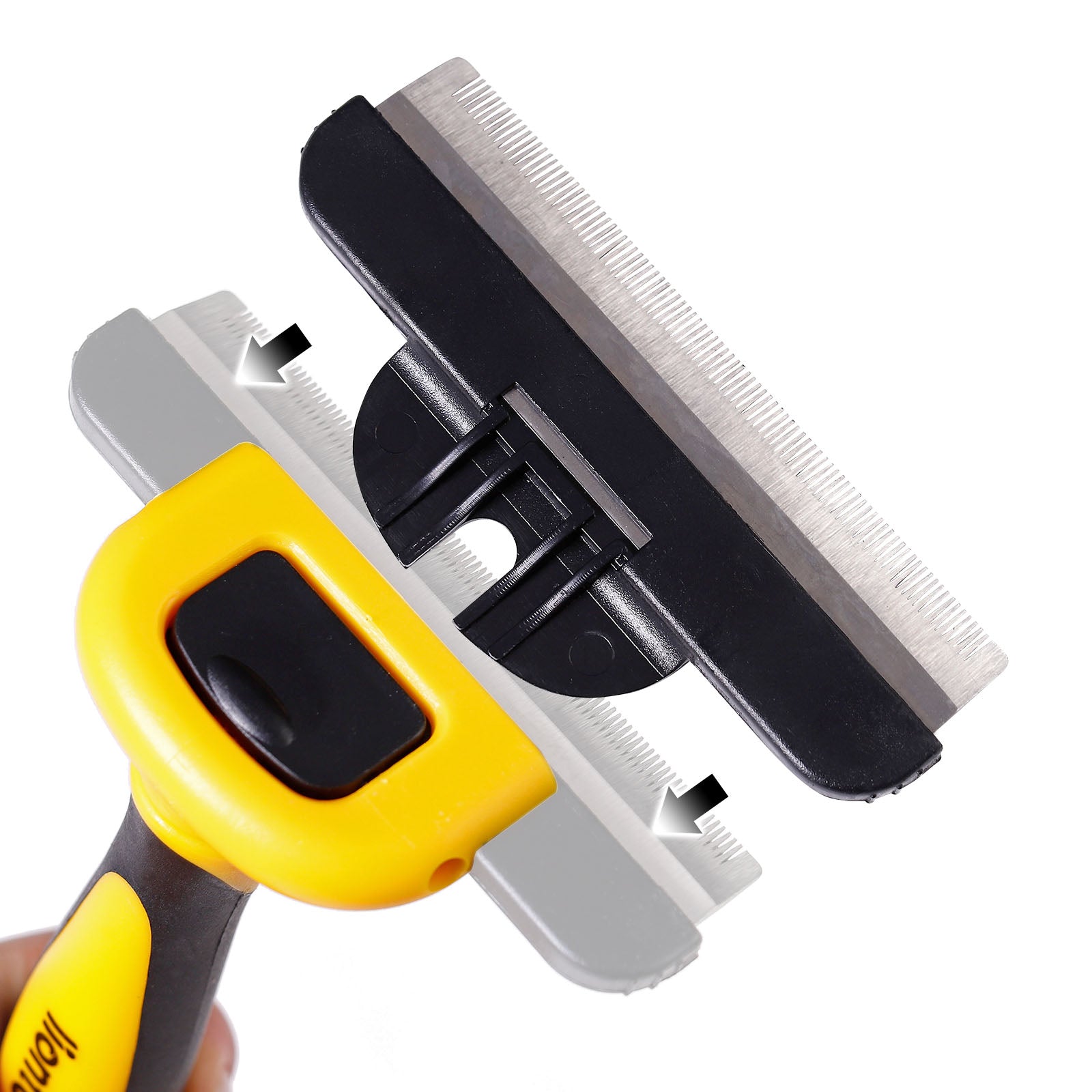 Lionto Spazzola Autopulente 18 cm Toelettatura Cani Gatti