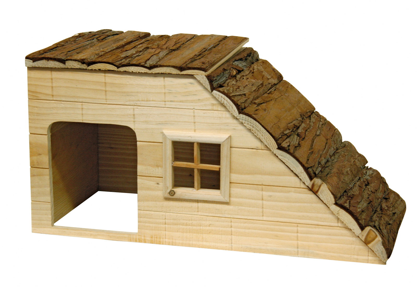 Kerbl Pet Nature Casetta Roditori in Legno con Rampa