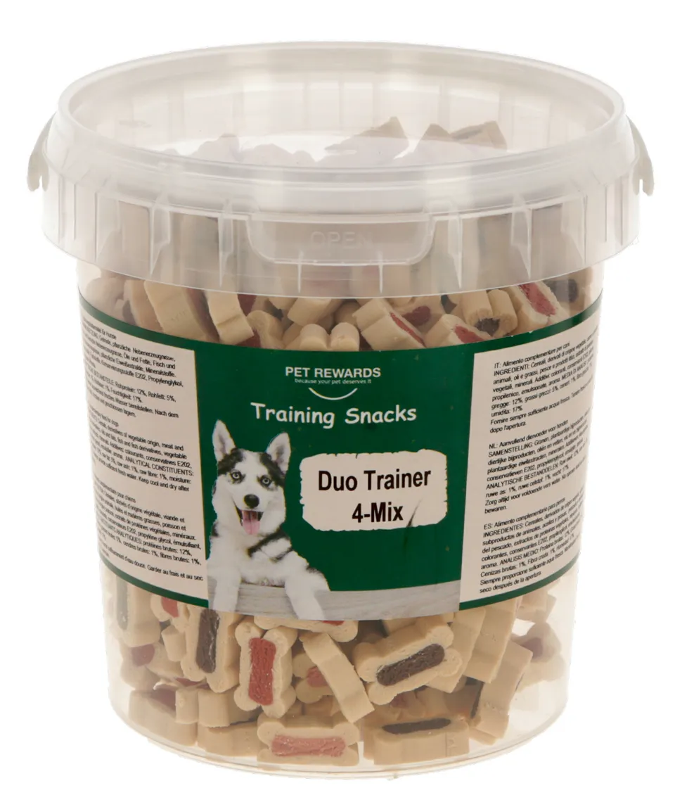 Kerbl Pet Rewards Duo Trainer snack cane 4-mix pollo