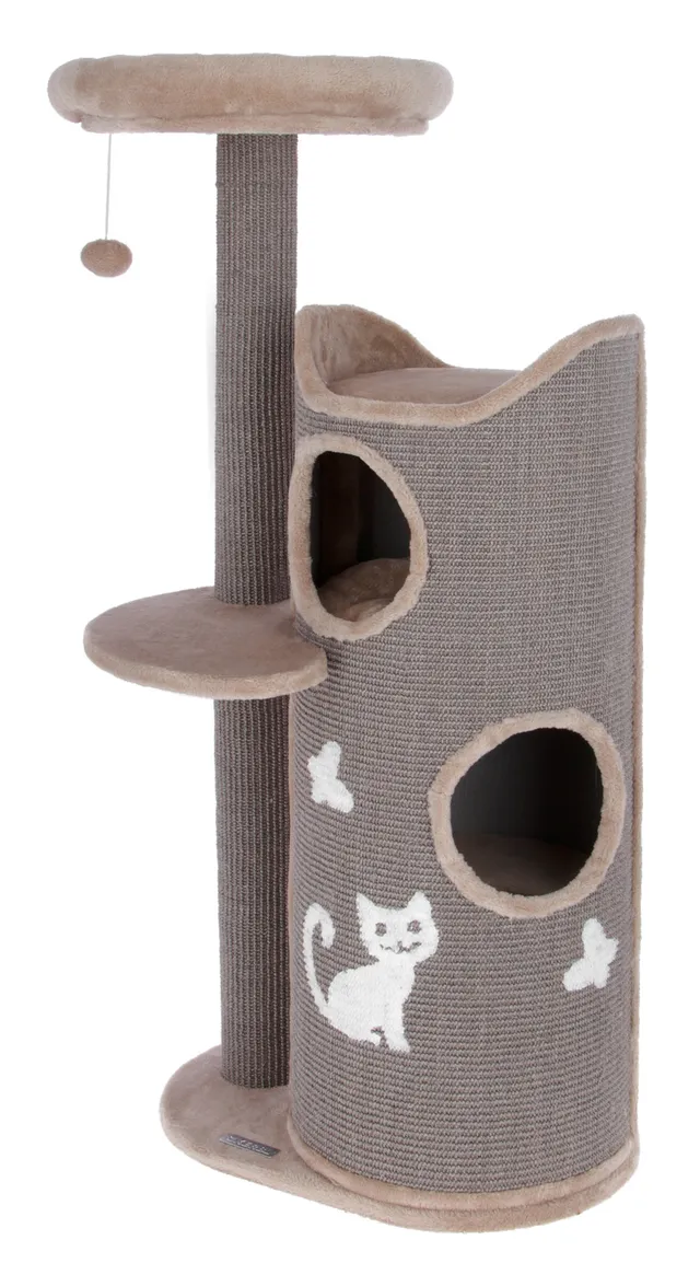 Kerbl Pet Tiana tiragraffi gatto botte sisal con cuscini