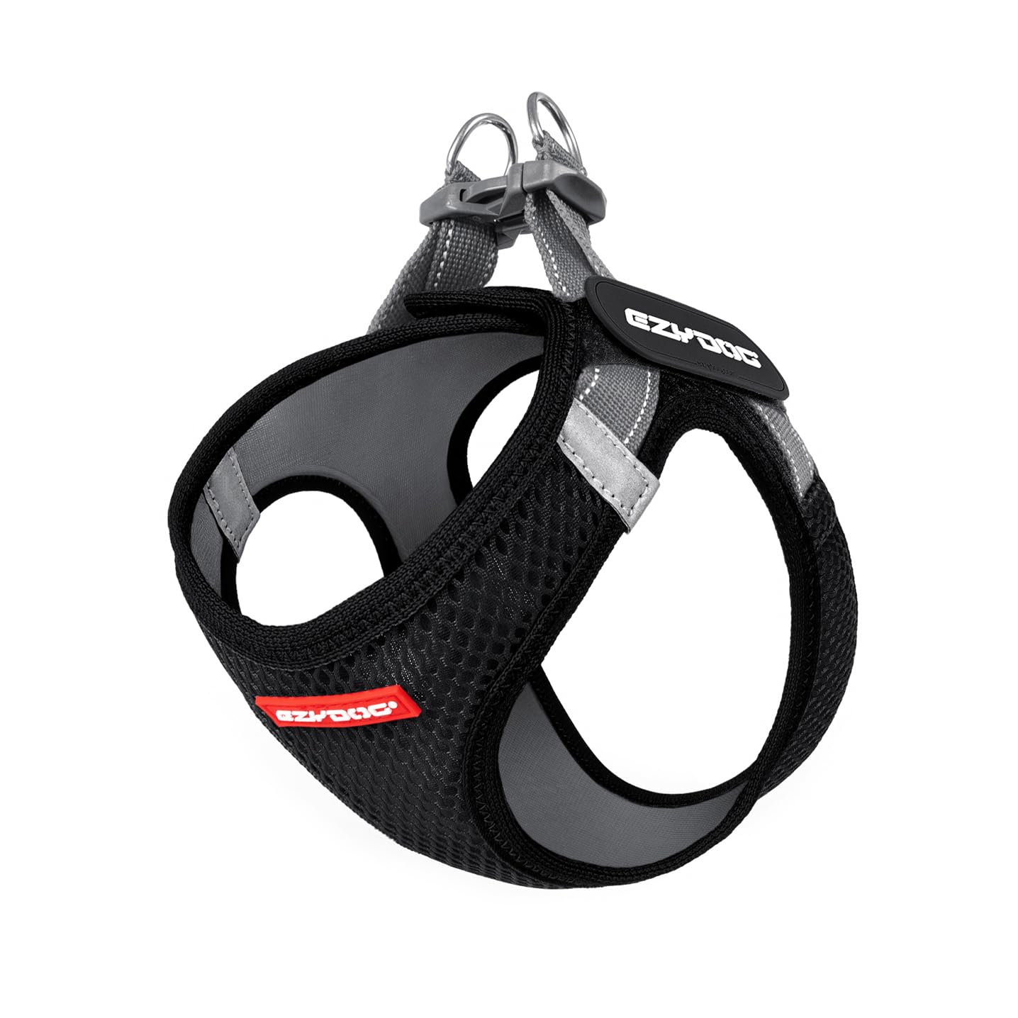 EzyDog Formfit pettorina per cani taglia S nero traspirante