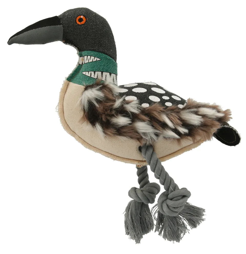 Kerbl Pet Duck Bert gioco cane papera canvas corda