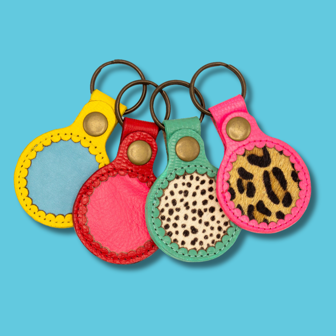 Dog with a Mission Air Tag custodia collare cane AirTag rosa