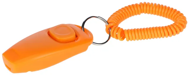 Kerbl Pet Dog Training Clicker Fischietto 2in1 per Cani