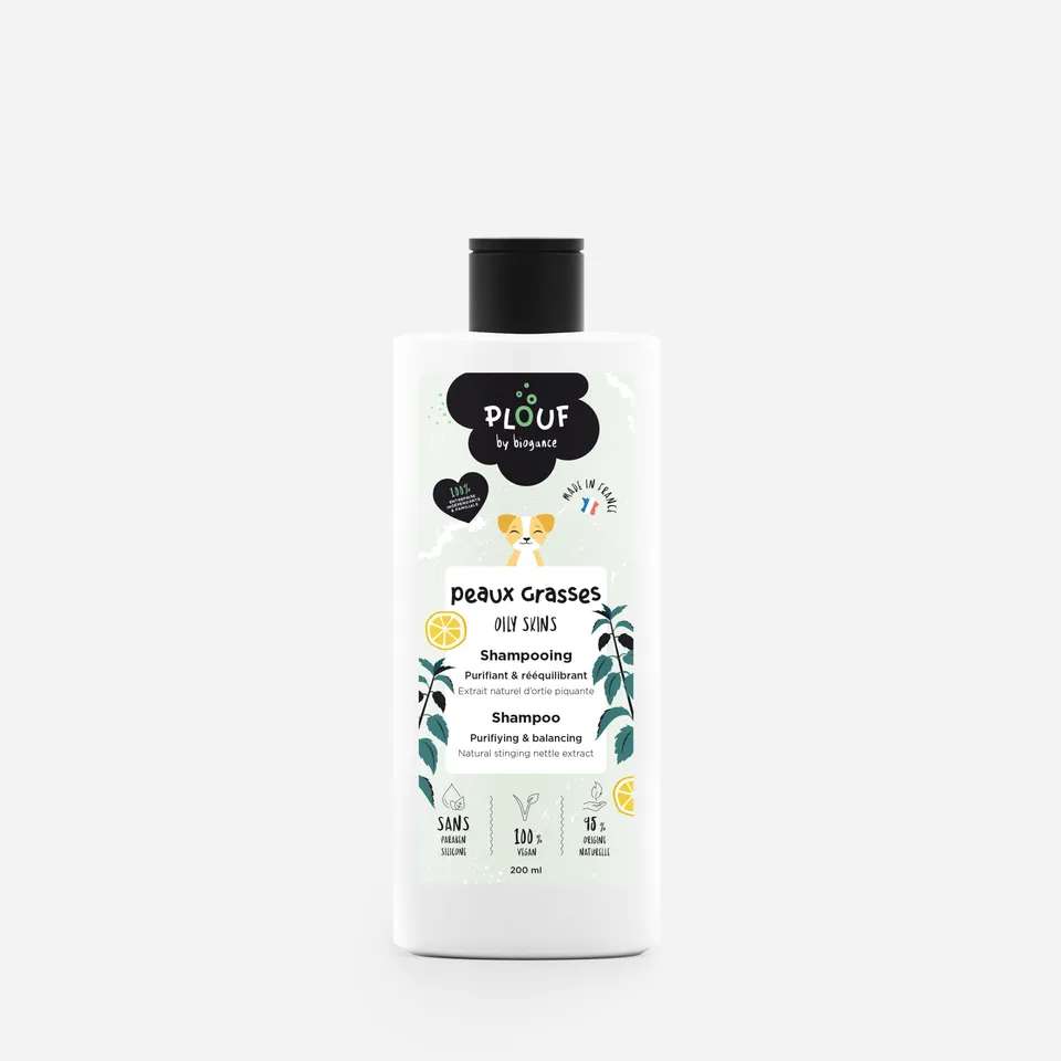 Biogance Plouf Shampoo Cane Pelli Grasse Ortica