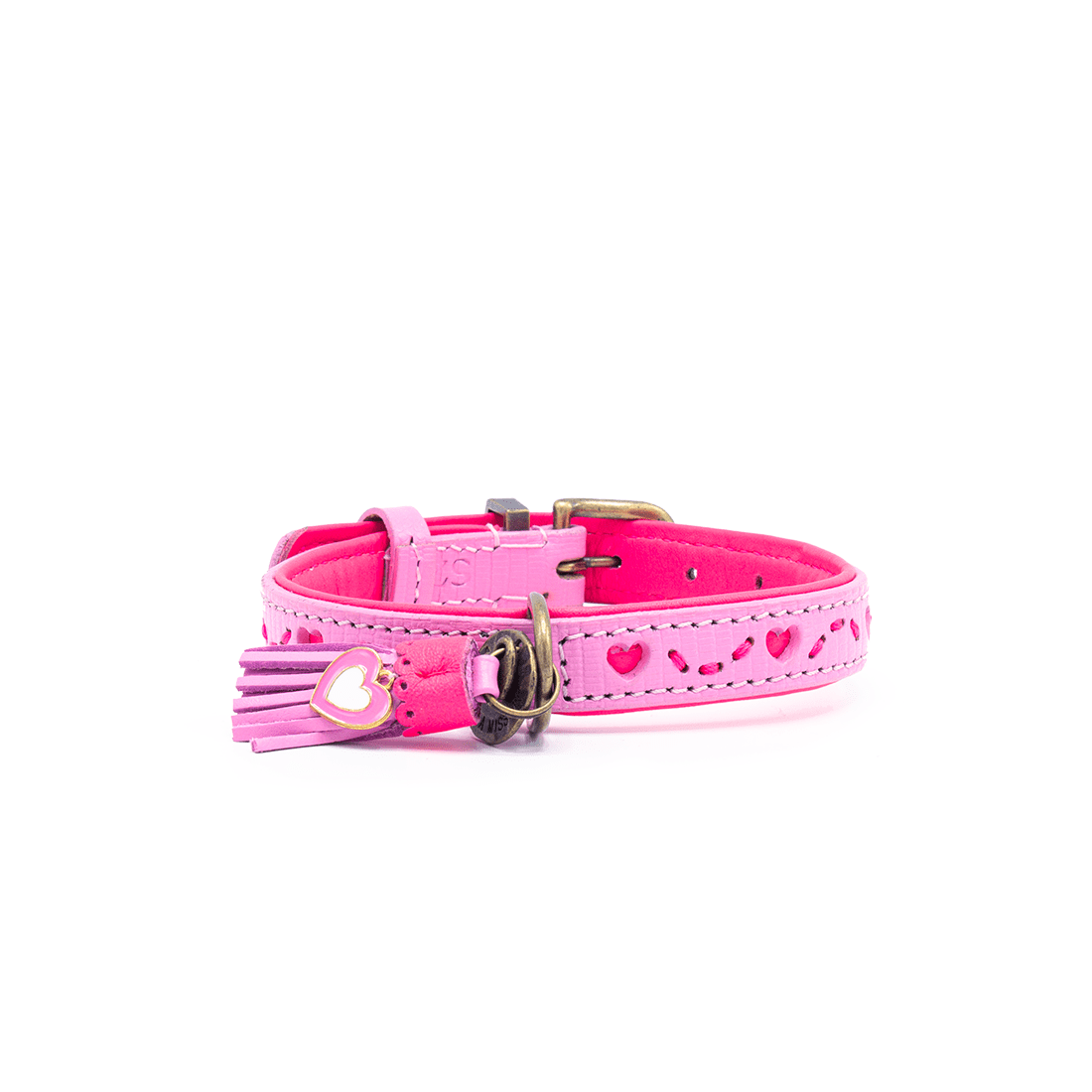 Dog with a Mission Sweety Collare Cane XXS Rosa Cuori