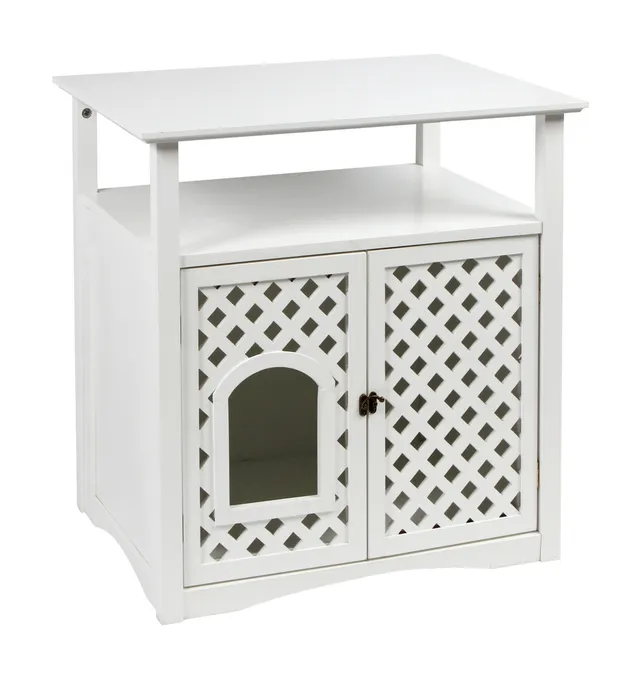Kerbl Helena mobile lettiera gatto legno 54x38