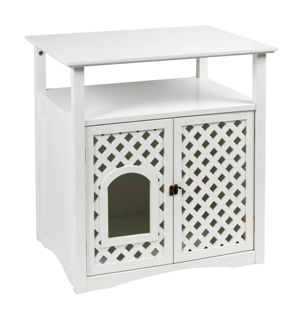 Kerbl Helena mobile lettiera gatto legno 54x38