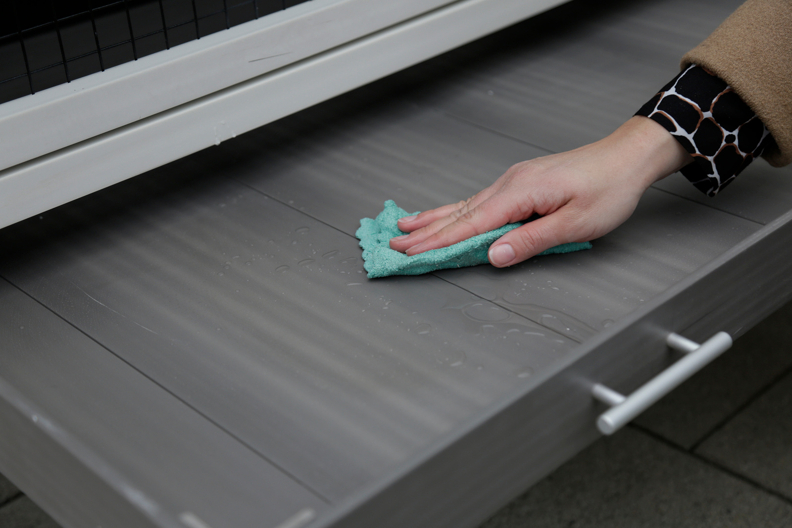 Kerbl Pet Samy XL Conigliera Plastica per Conigli da Esterno