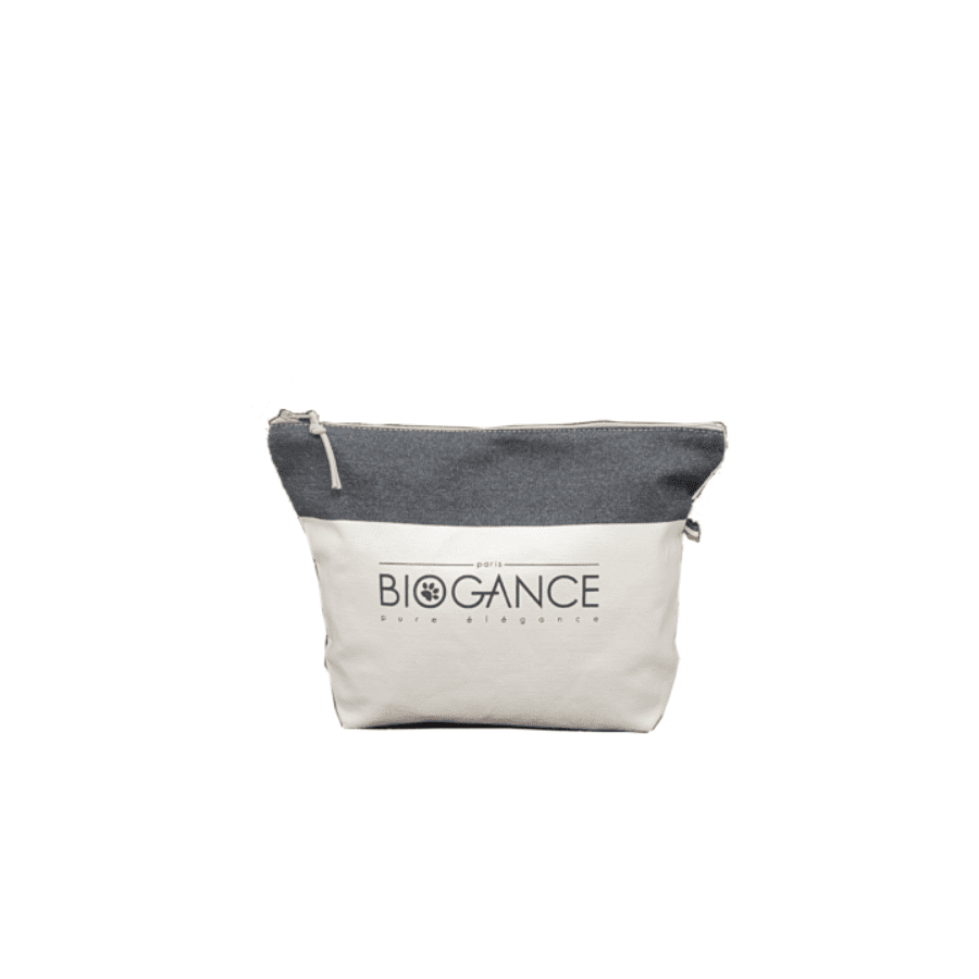 Biogance trousse toilette cotone beauty case cane gatto
