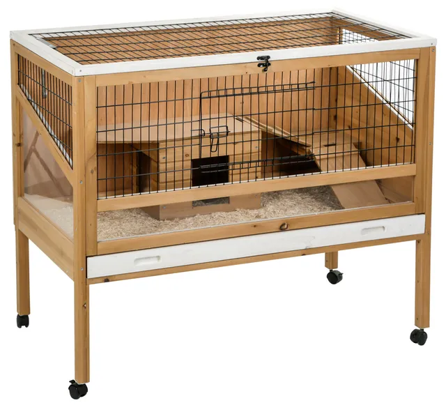 Kerbl Pet Indoor Deluxe gabbia interno roditori con ruote