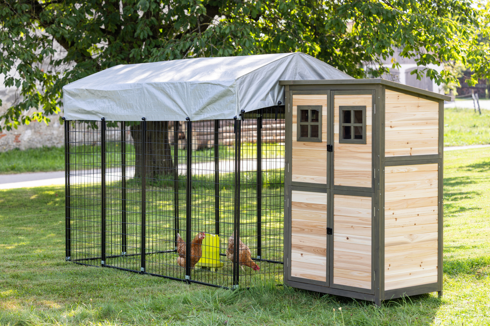 Kerbl Outdoor Pen Space recinto esterno polli coperto