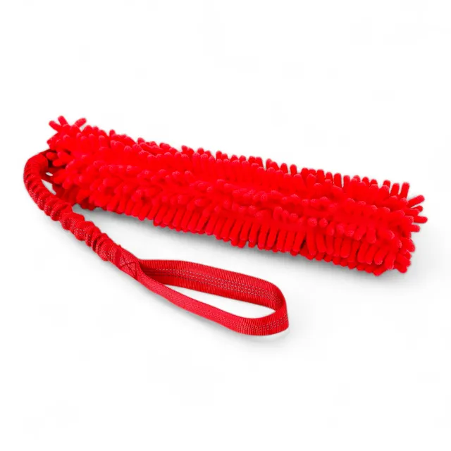 Toscani Giochi per cani gioco mop antishock rosso fluo