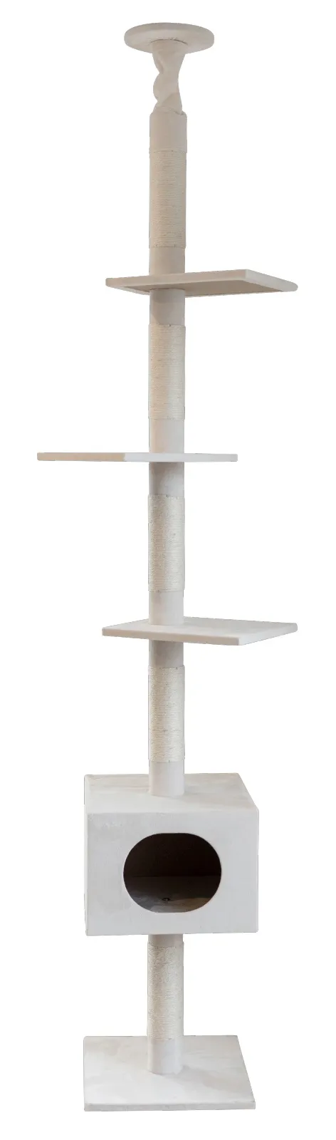 Kerbl Pet Ferdi albero tiragraffi a soffitto per gatti