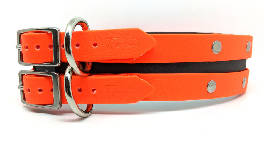 Toscani Waterproof IPER Titano collare cani grandi 5cm