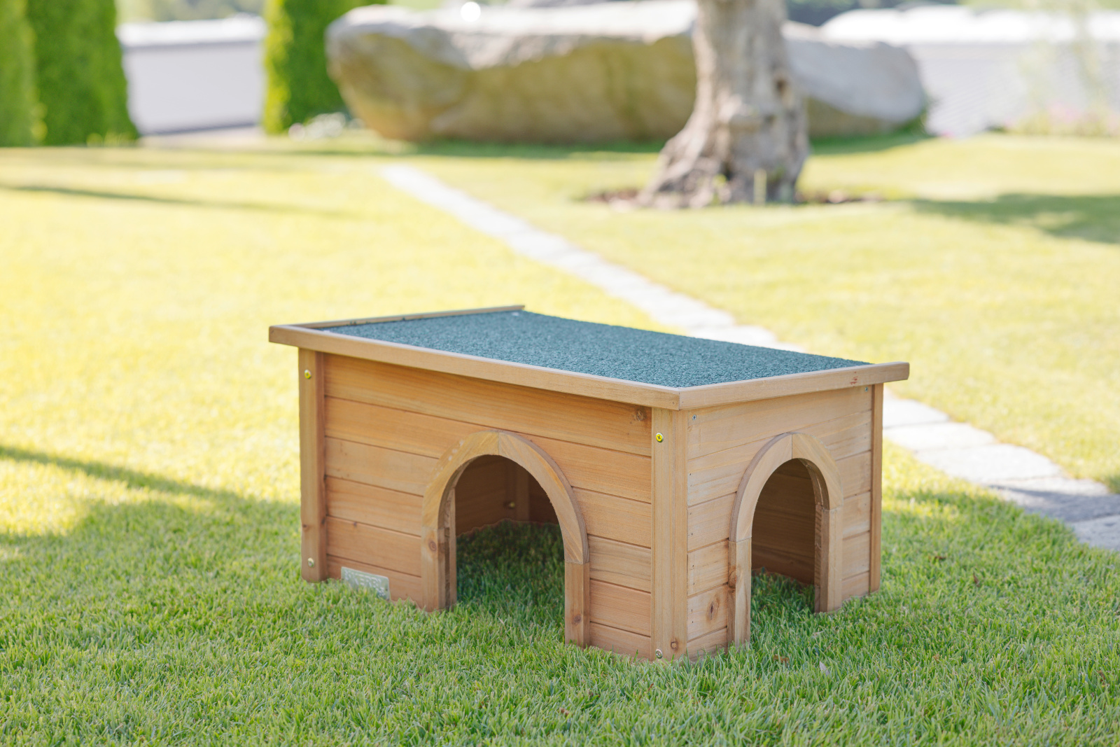 Kerbl Pet Rodent House casetta legno tetto bitume per roditori